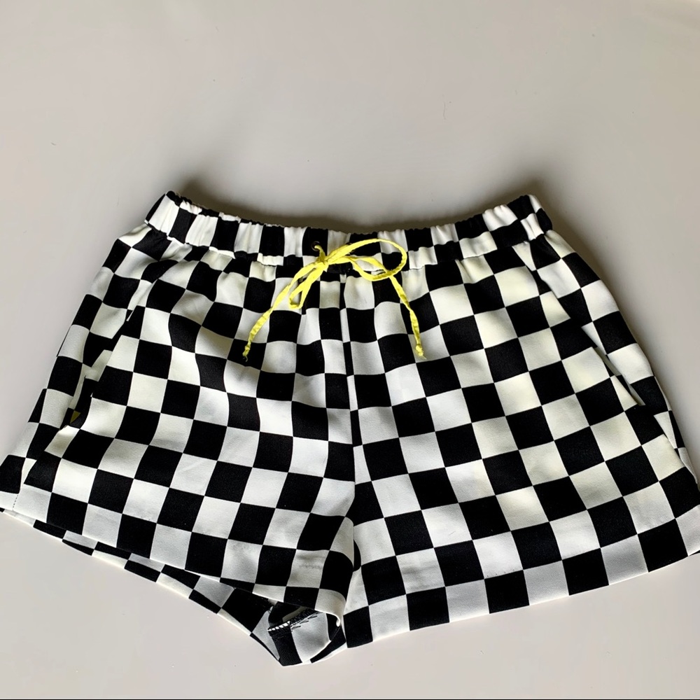 Zara Checkered Shorts